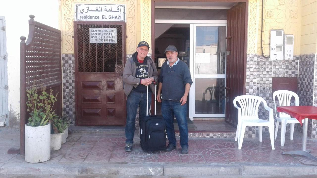 Hotel El Ghazi Tarfaya Exterior foto